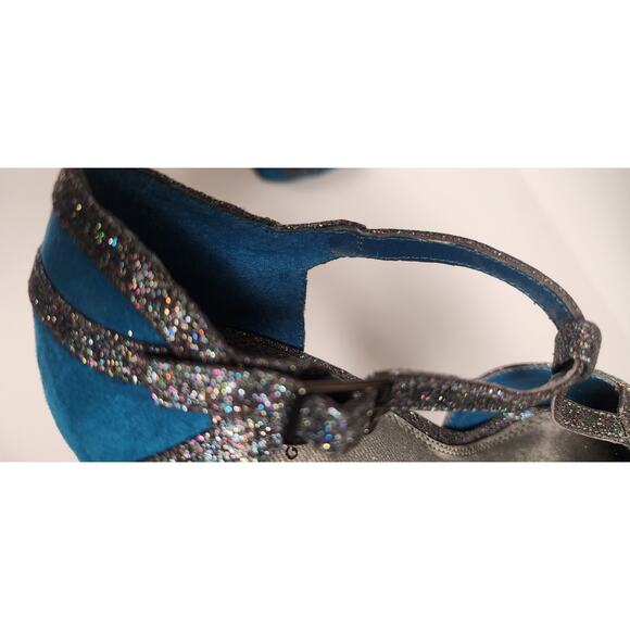 Gianni Bini Blainee T-Strap Ultra High Heel Tan Pump Sandal Shoes Size 7M - Picture 10 of 15